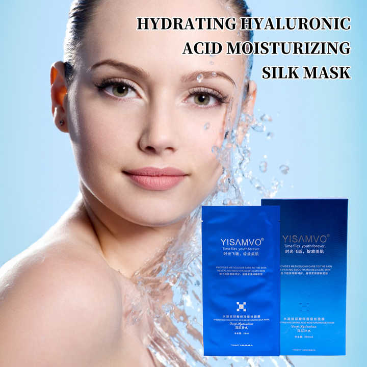 قناع ورقي مرطب من البيض الحريري - اطقم العنايه