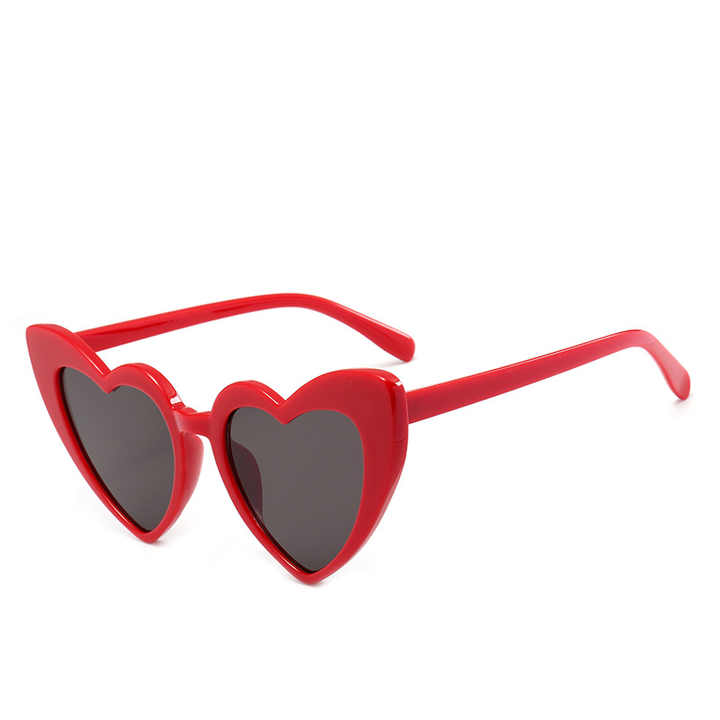 Women Love&amp;rose Sunglasses-  نظارات شمسية على شكل قلب