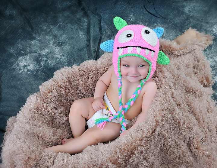 Handmade baby hats for kids 