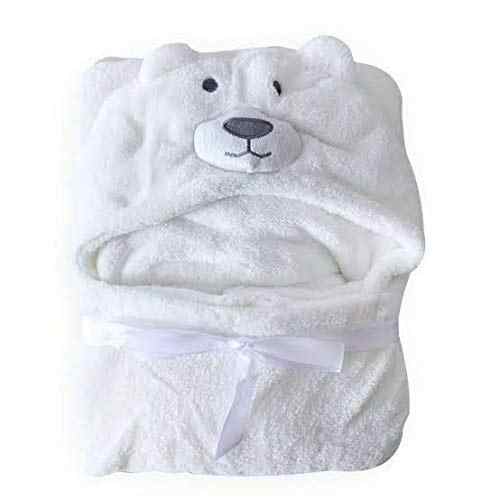Songmai Baby Toddler White Hooded Animal Face. 