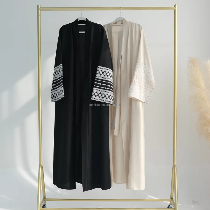 PROMISTAR Oversized Embroidered Abaya 