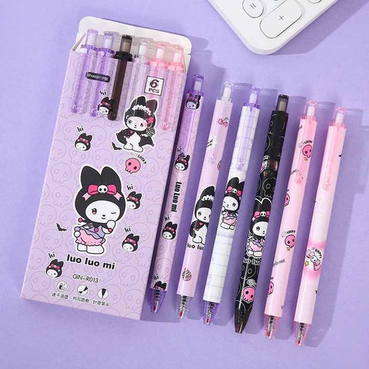 Sanrio Cute Cartoon Retractable Press Gel Pen 