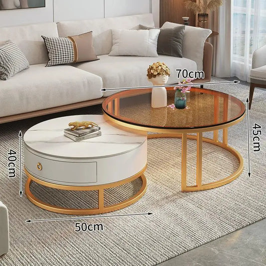 Rock slab coffee table, living room 