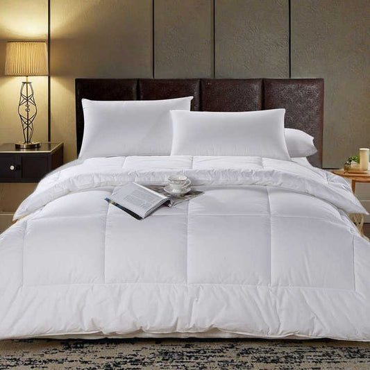Comfortable Cotton Duvet Cover Set for Hotel Down Comforter 