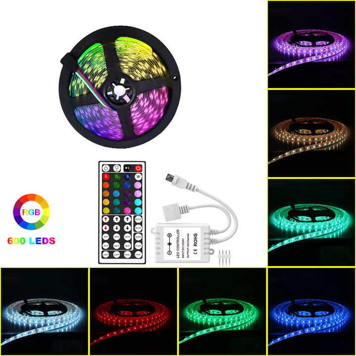 Flexible remote control strip