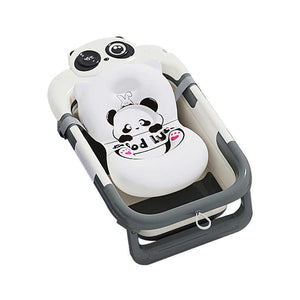 New Factory Foldable Bathtub with Newborn Baby Gift Bath Tub Set Temperature Sensitive 