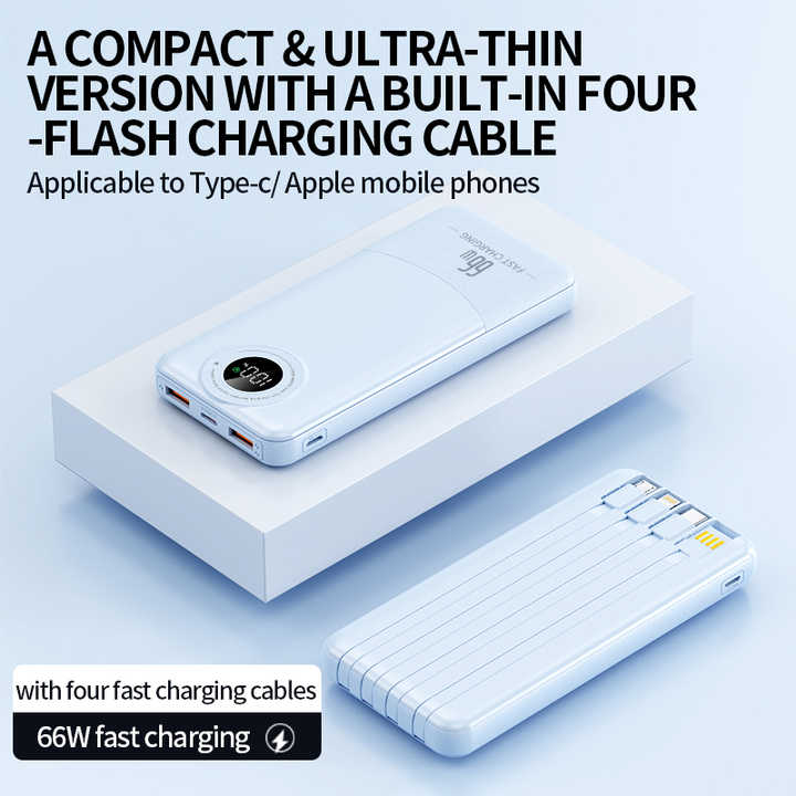 20000mAh capacity. 