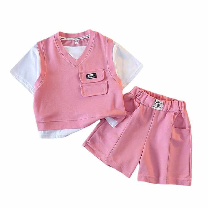 Custom high quality summer boys short sleeve jacket. 