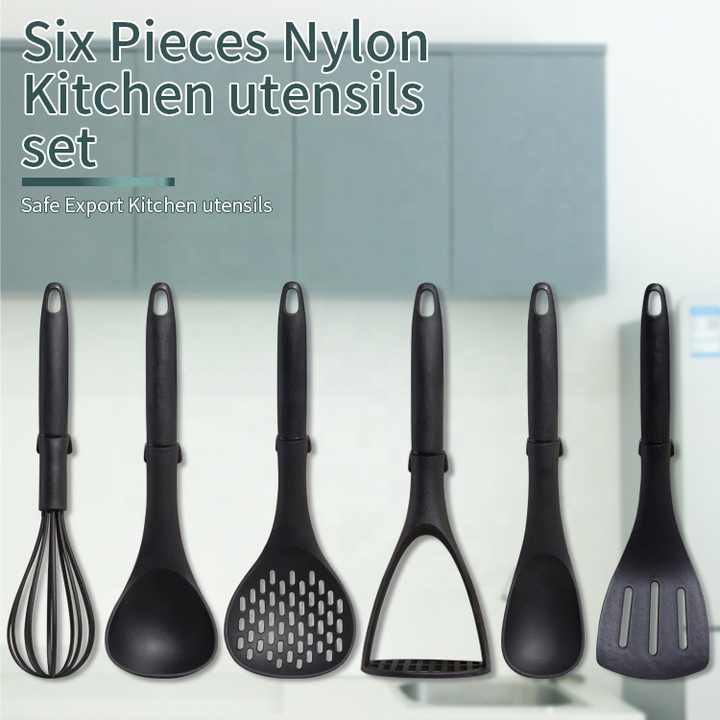 Pieces Black Factory Price Nylon Cooking - Kitchen Tool Set 