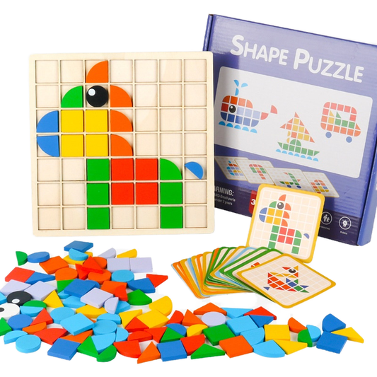 Educational games 3D puzzles 