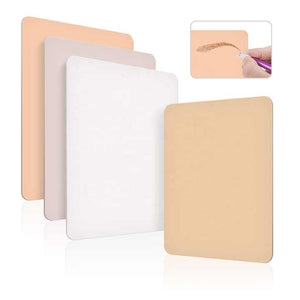 4 اللون الوشم الجلد الممارسة مزدوجة تجميل دائم . 4 Color Tattoo Practice Skin Double Permanent Makeup