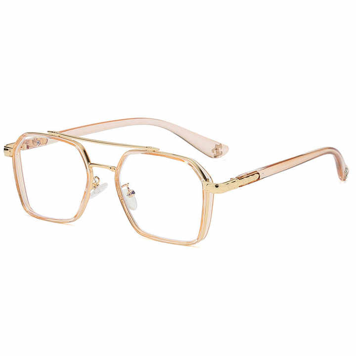 الرجال النساء بدون شفة نظارات للقراءة بعيدة بالقرب مكافحة الأزرق ضوء التكبير انتيفاتيغي النظارات طويل النظر نظارات للقراءةMen Women Rimless Reading Glasses Far Near Anti Blue Light Magnification Antifatigue Presbyopic Glasses Reading Glasses