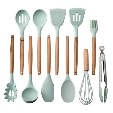 Silicone Kitchen Cooking Utensil Set 