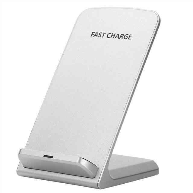 أعلى المنتجات مبيعا شاحن لاسلكي تشى 15 وات شاحن لاسلكي سريع 15 وات لهواتف سامسونجCheap Giveaway Wireless Charger Stand 15W Qi Smart Watch Charging Dock Station Phone Holder Wireless Charger