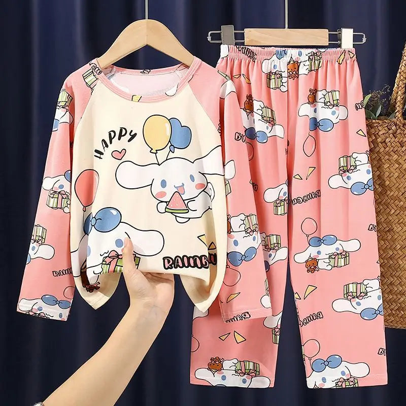 ملابس نوم للأطفال للربيع كم طويل