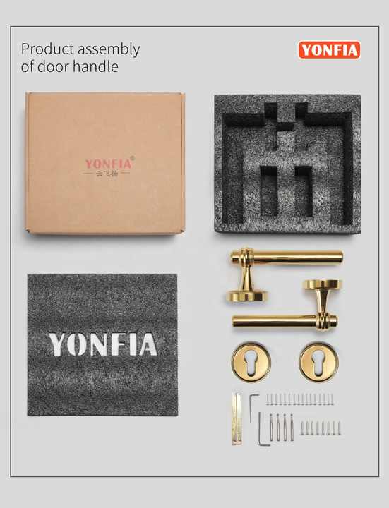 Wooden door lock 