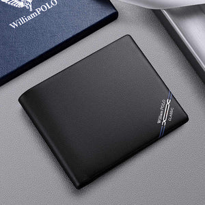 Best Selling Black Simple Men's RFID Blocking 