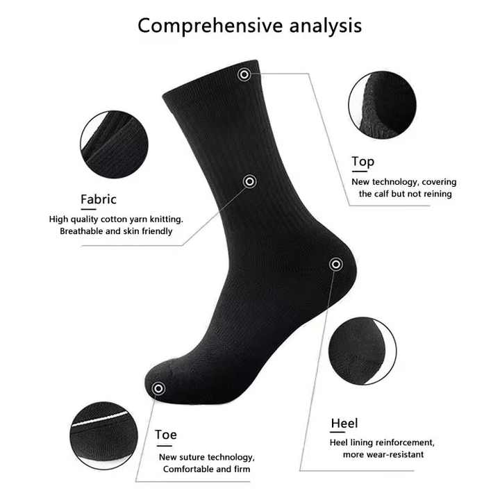 Quality Crew Logo Cotton Women's Designer Sportswear Compression Ankle Tights 