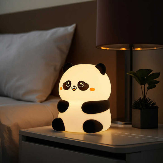 مصباح باندا كرتوني صغير