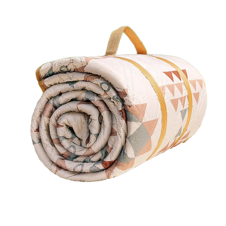 Portable Foldable Waterproof Tent Mat Thickened Aluminum Mold Beach Tent Mat 