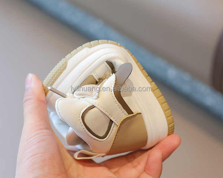 Autumn Children's Sneakers for Boys Casual Shoes for Girls High Top Boys' Boots 