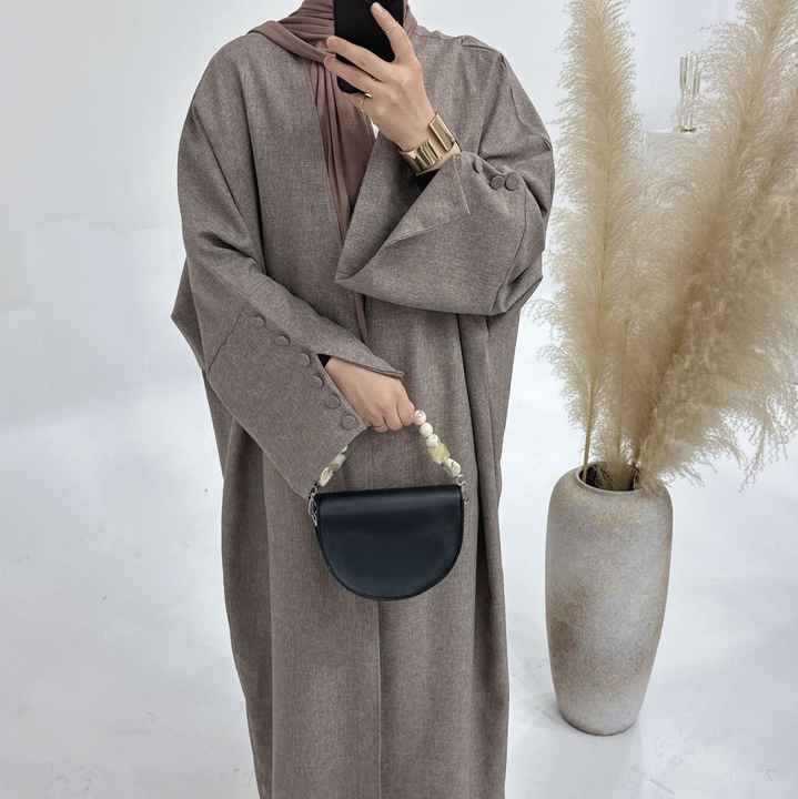 عبايةملونه  كيمونو