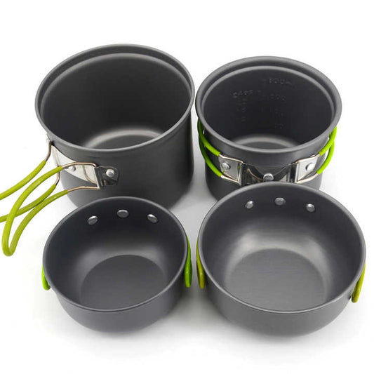 Portable Camping and Hiking Cooking Set 