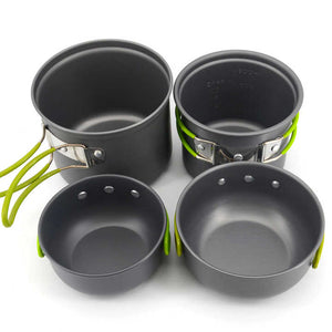 Portable Camping and Hiking Cooking Set 