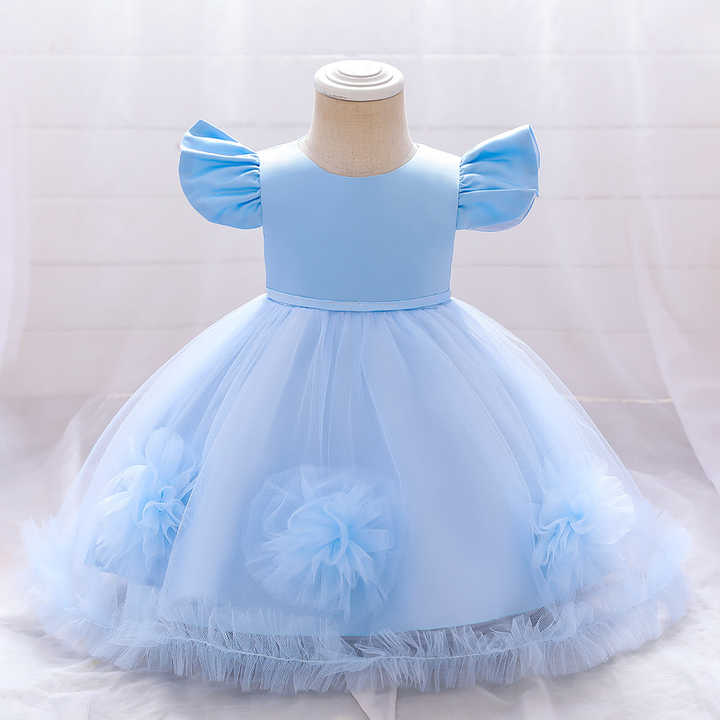 Hot Selling Baby Apparel Toddler Clothes-Girls Evening Dress 