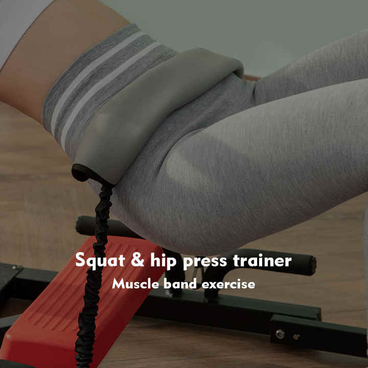 Multi-function abdominal and waist exercise machine. 