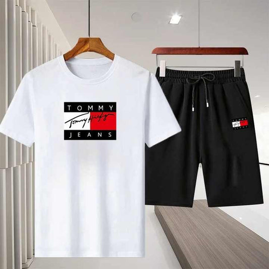 Wholesale 100% Cotton Men's Summer Fashion Clothing, 