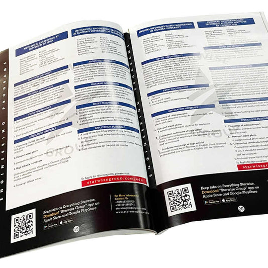 Custom cheap, full color glossy paper, book printing 