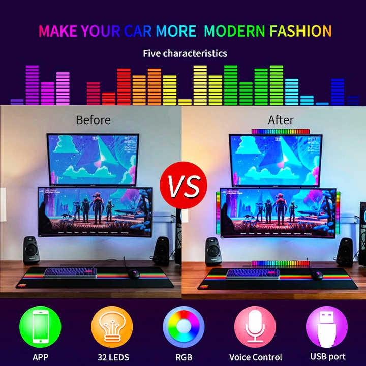 LED light with control
