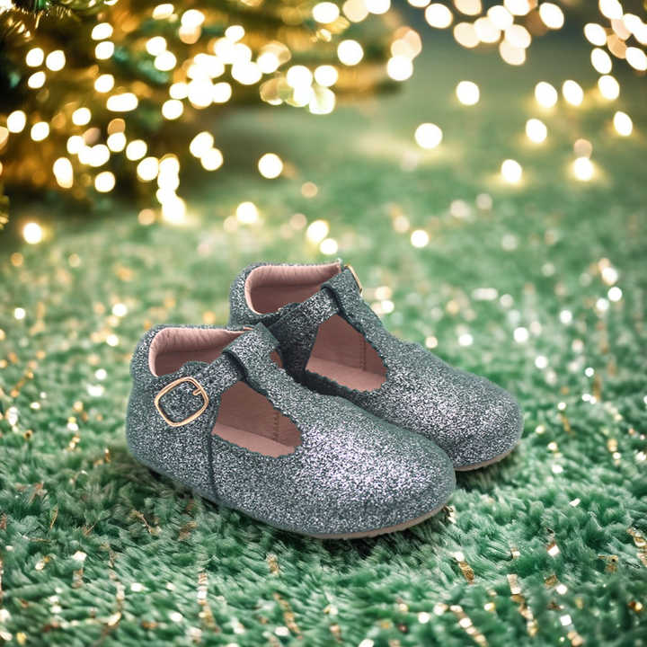 Pink Leather Baby Girl Shoes 