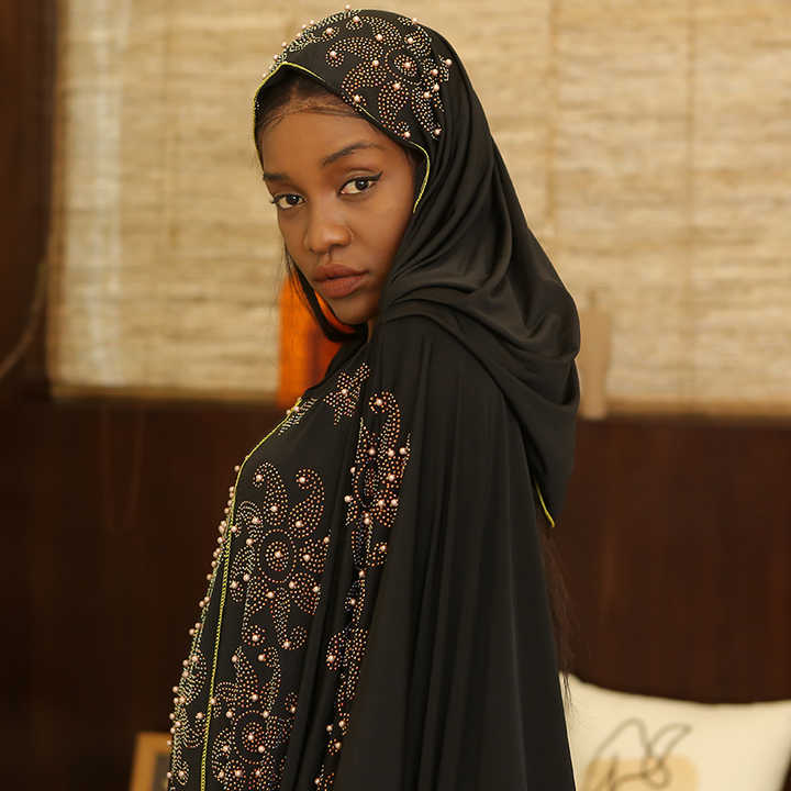 China Abaya in Dubai Black Robe 