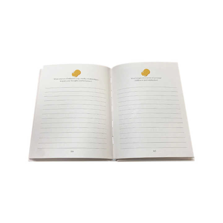 Factory wholesale low MOQ custom books printing hardcover notebook full color printing 