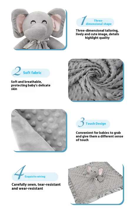 بطانيات أطفال بتصميم فاخر للشتاء من المنك . Luxury Design Winter Baby Blankets Chinese Mink Fleece