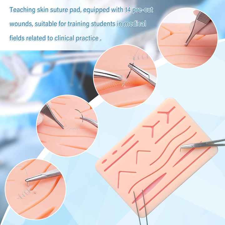 Manufacturer's Suture Kit for Medical Students. 