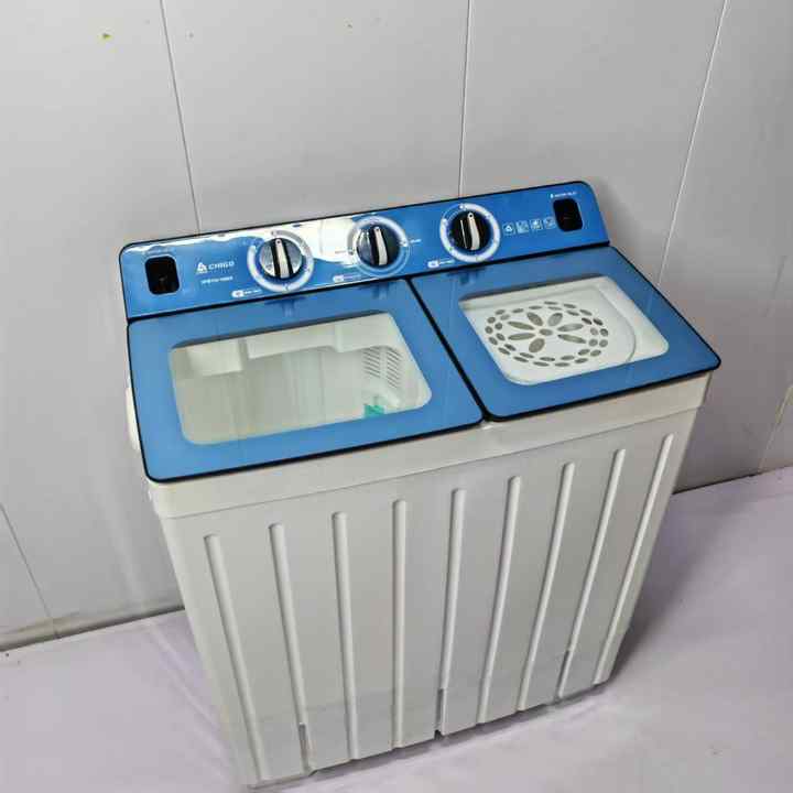 Automatic double washing machine 