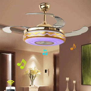 lamps and ceiling fan 