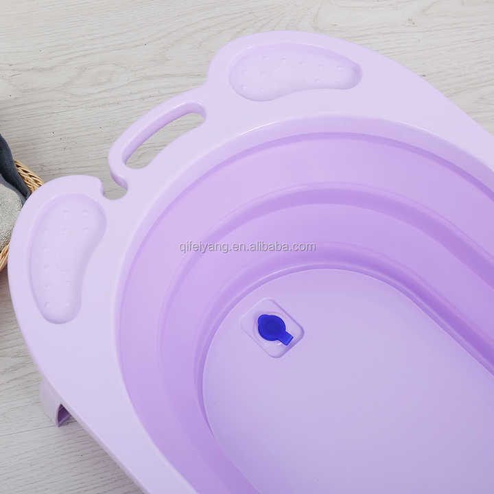 Baby Products Other Baby Supplies Foldable Shower Bath Tub Anti-slip Bathtubs for Kids 