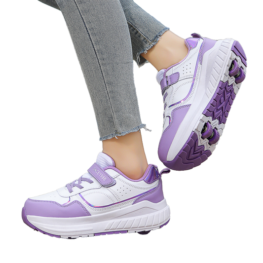 Girls' sneakers with tires 