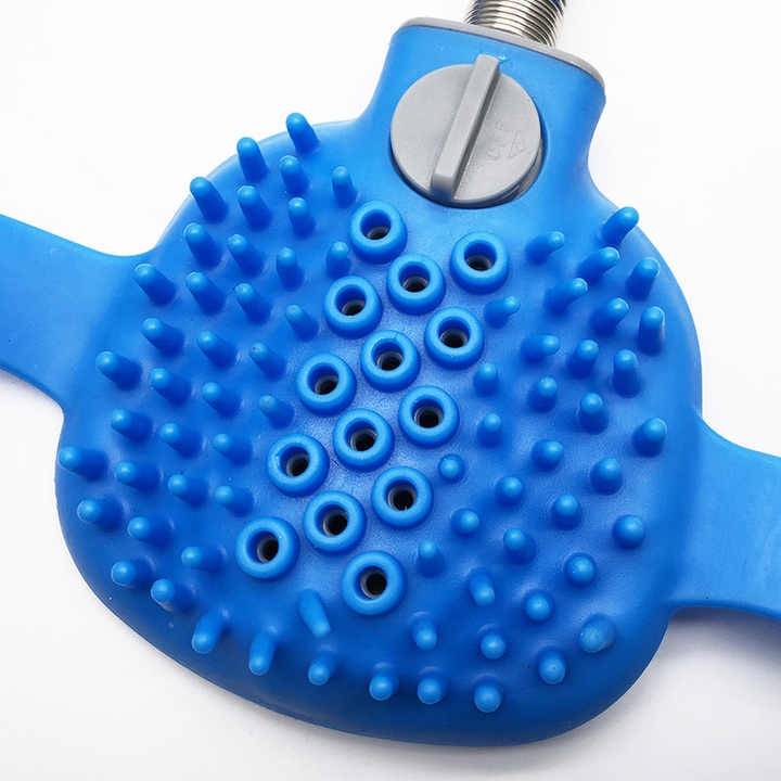 Wholesale Direct Selling Custom Pet Grooming Supplies Pet Dog Cat Shower Massage Rubber Cleaning Tools 