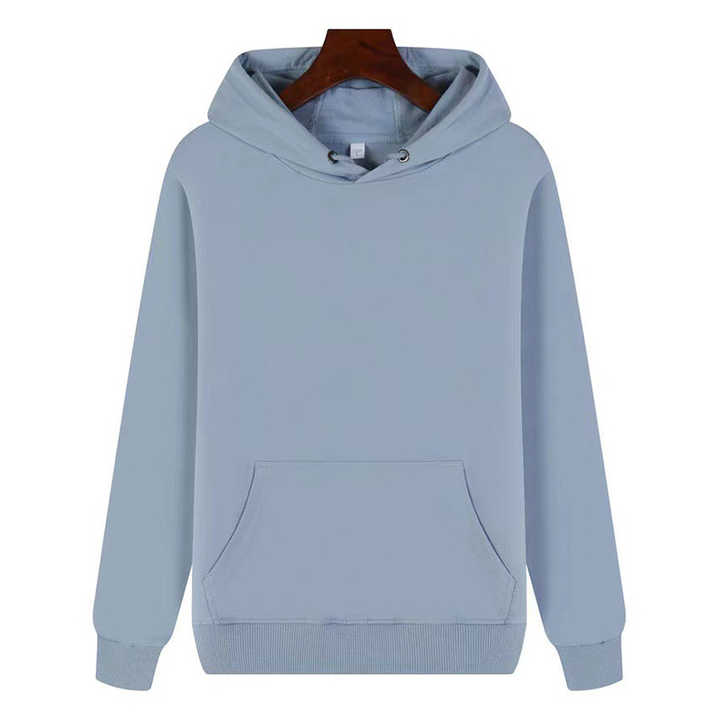 Hoodie Solid Color Men's Hoodies &amp; Sweatshirts .. Custom men's hoodie made of 100% cotton 