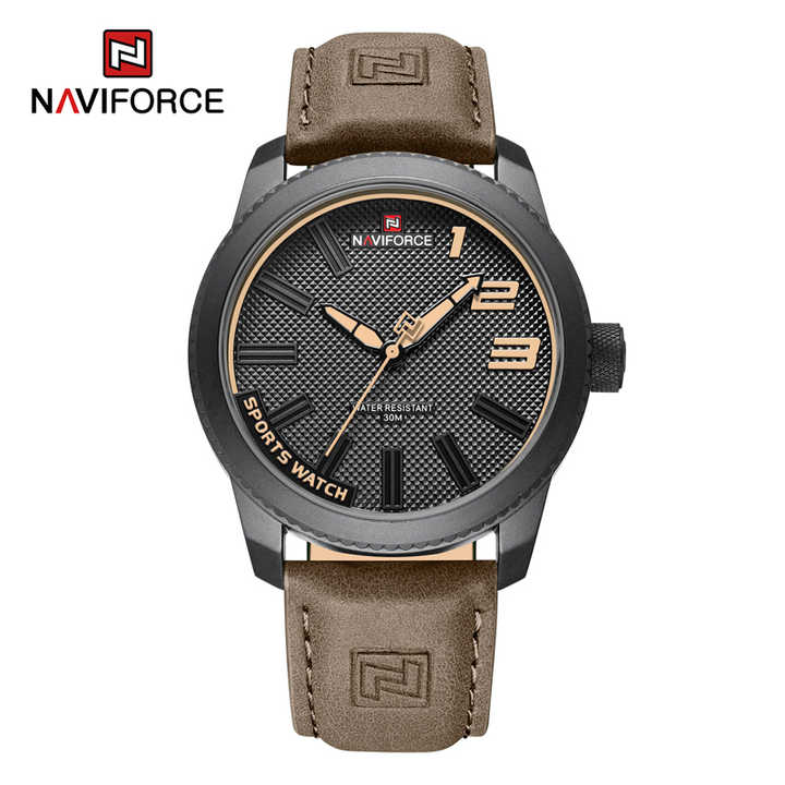 NAVIFORCE Men's Fashion Sports Watch Movement. 