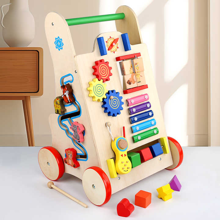 Trade Assurance Colorful Multifunctional Baby Walker 