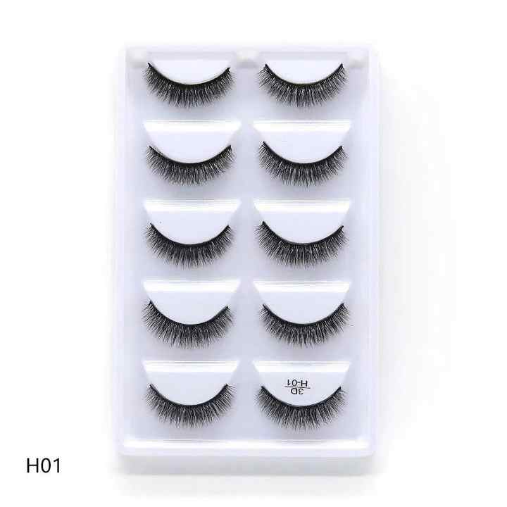 pairs of false eyelashes
