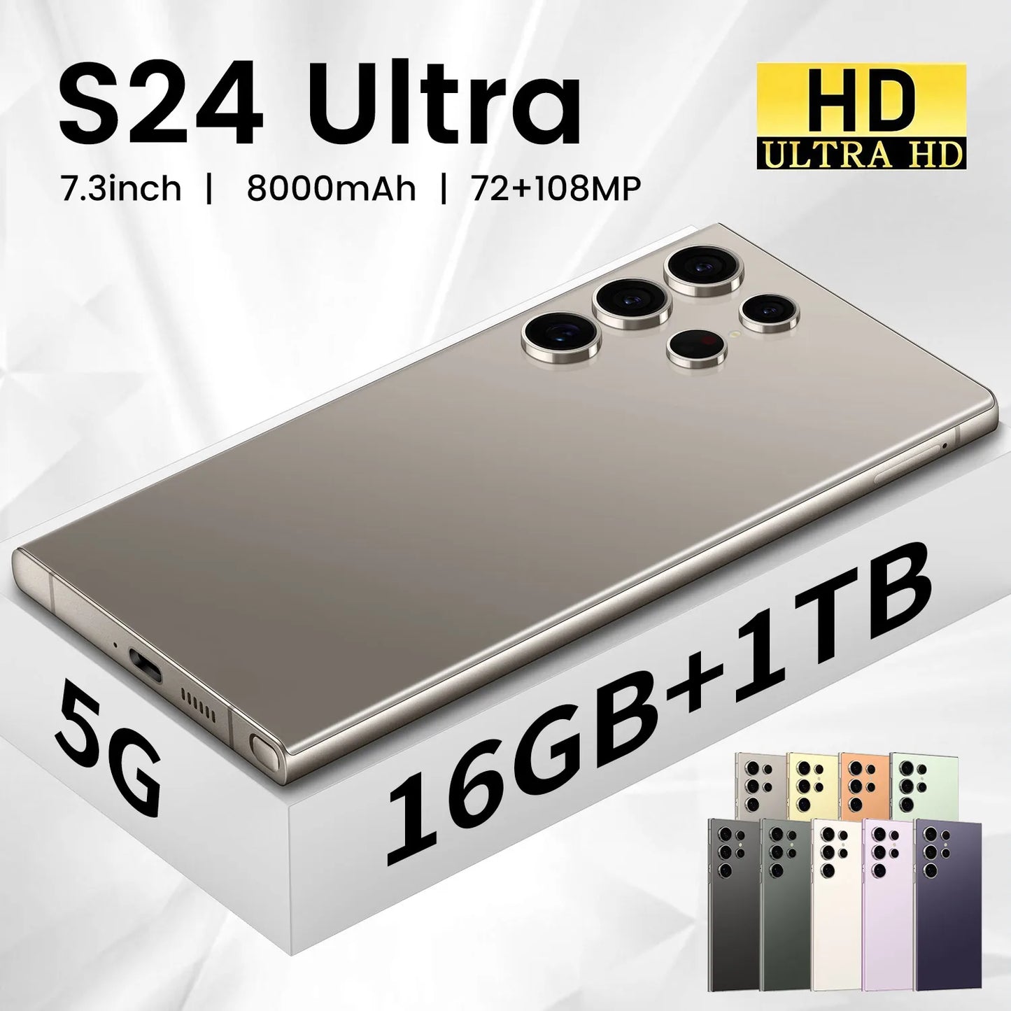 Smartphone 16gb+1tb Android 13 -  هواتف محمولة بنظام Android 13، هواتف محمولة غير مقفلة بتقنية 5G