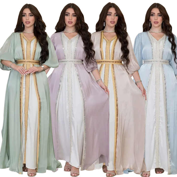 Silk caftans and jalabiyas 
