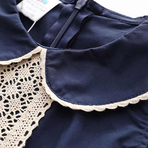 Casual Desgin Lace Design Kids Dresses- Summer Dress for Little Girls
